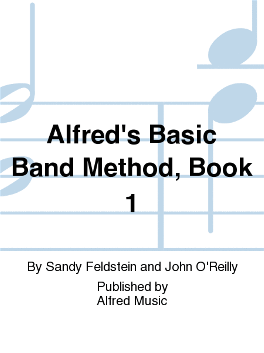 Alfred's Basic Band Method, Book 1