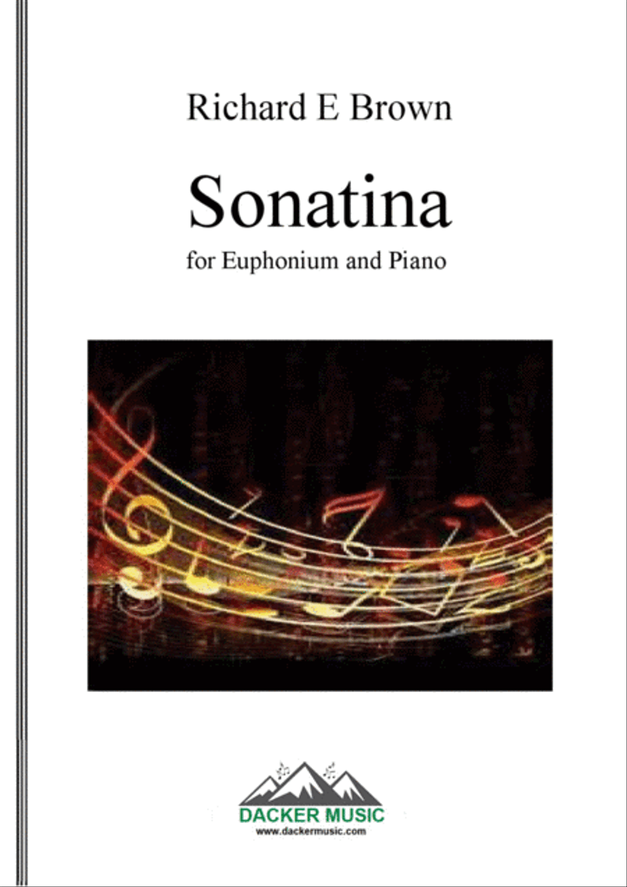 Sonatina for Euphonium and Piano Euphonium scores gallery preview page 1