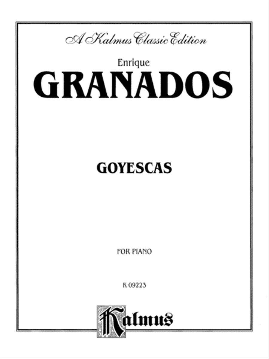 Goyescas (Complete)