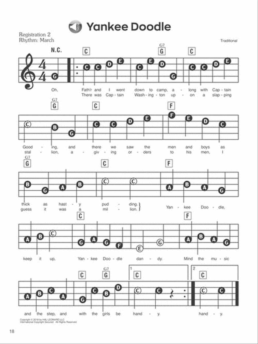 Beginnings for Keyboards – Updated Edition Electronic Keyboard scores gallery preview page 4