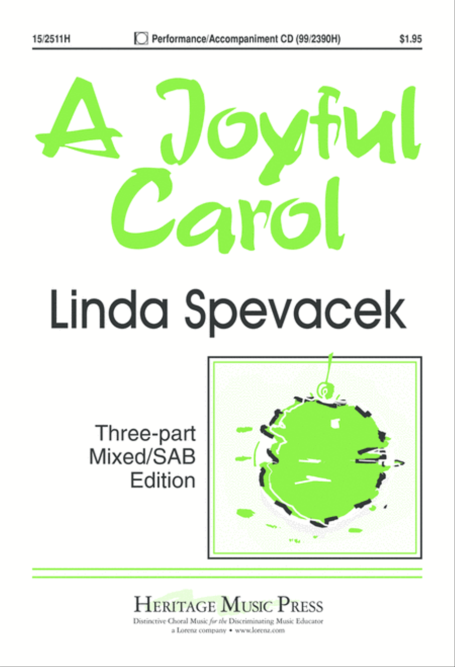 A Joyful Carol 3-Part scores gallery preview page 1