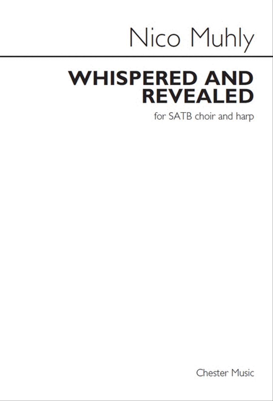 Whispered And Revealed 4-Part scores gallery preview page 1