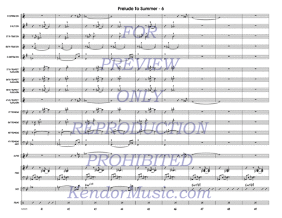 Prelude To Summer Choir scores gallery preview page 7