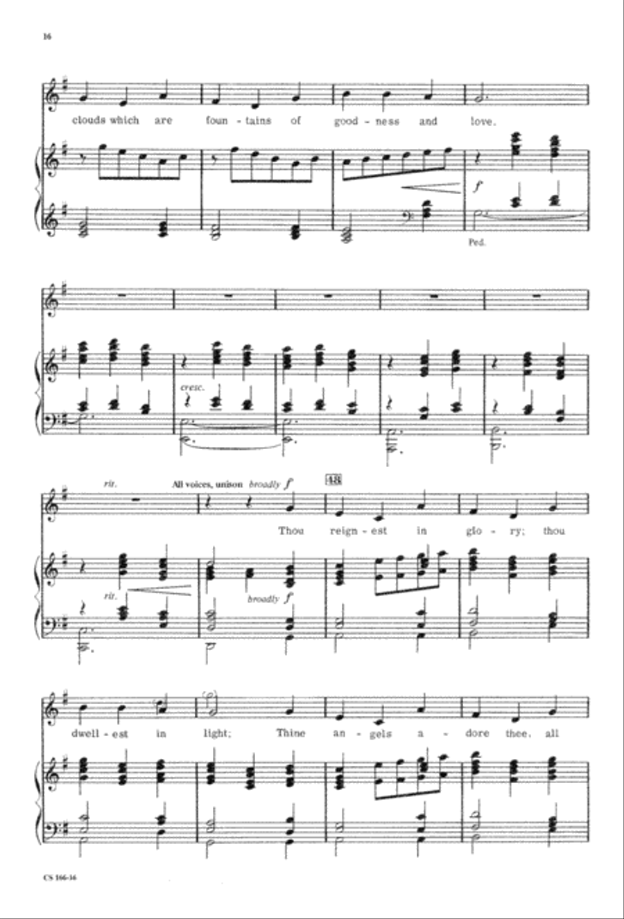 Sacred Anthem Book 3-Part scores gallery preview page 18