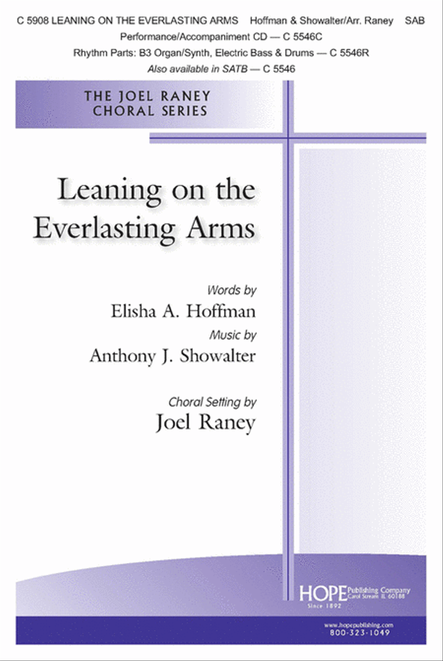 Leaning on the Everlasting Arms 3-Part scores gallery preview page 1