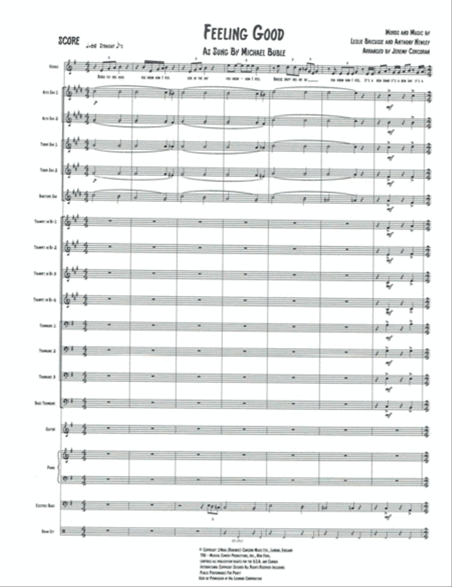 Feeling Good Jazz Ensemble scores gallery preview page 2
