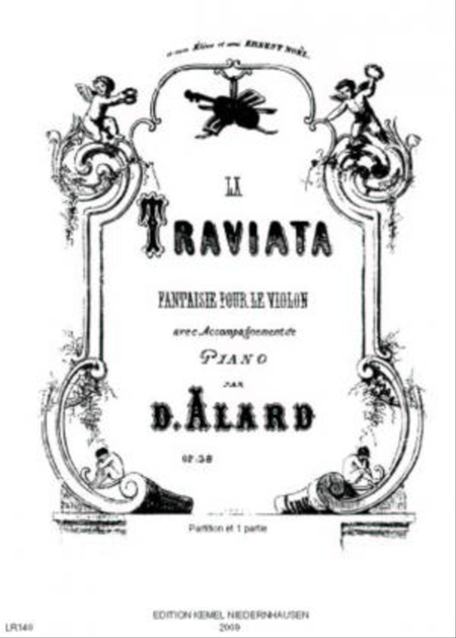 La Traviata Violin Solo scores gallery preview page 1