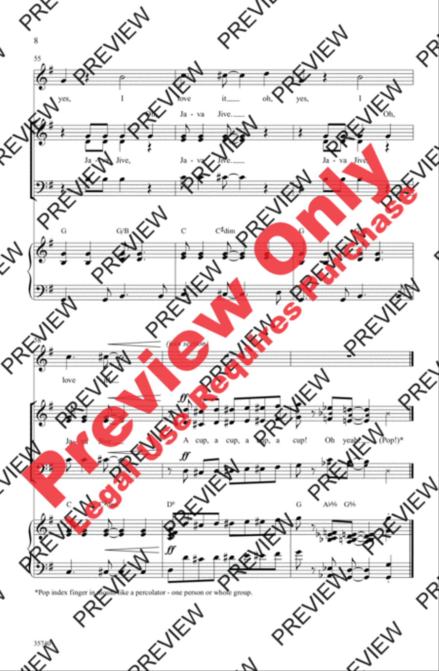 Java Jive 3-Part scores gallery preview page 8