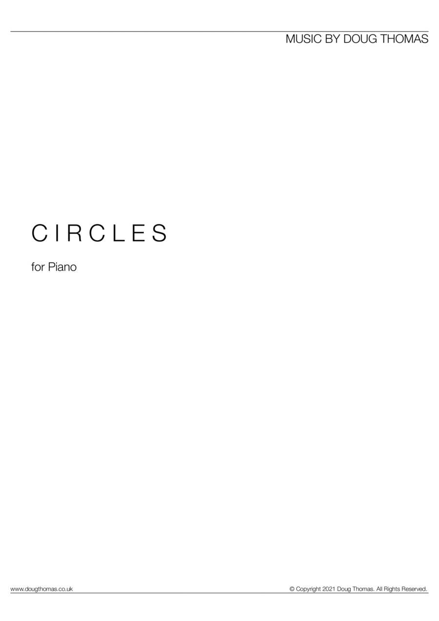 Circles Piano Solo scores gallery preview page 1