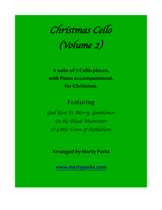 Book cover for Christmas Cello (Volume 2)