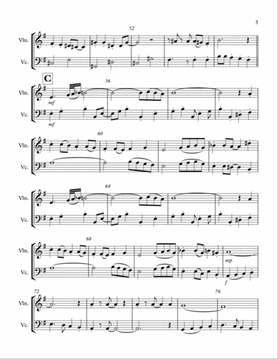 Puttin' On The Ritz Puttin' On The Ritz String Duet scores gallery preview page 3