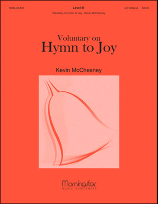 Book cover for Voluntary on Hymn to Joy