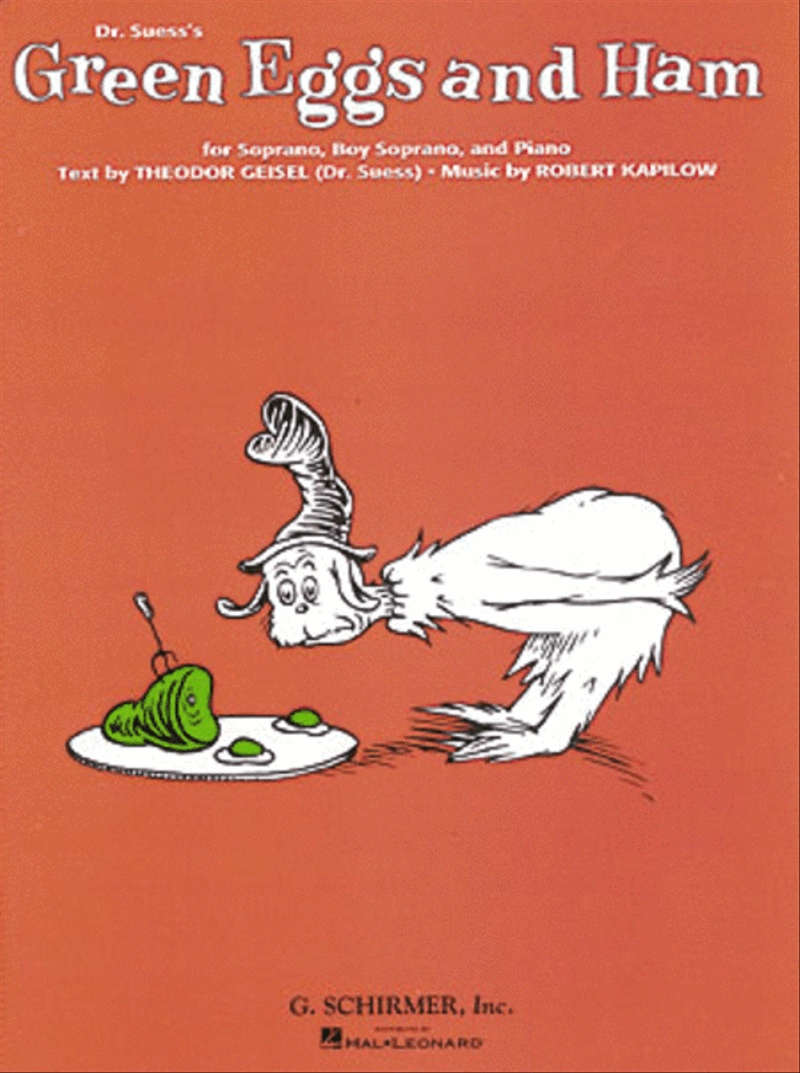 Green Eggs and Ham (Dr. Seuss) Voice scores gallery preview page 1