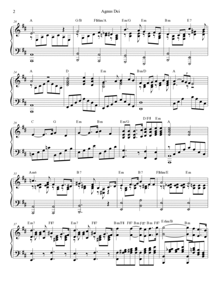 Agnus Dei (Woodwind Quartet and Piano) image number null