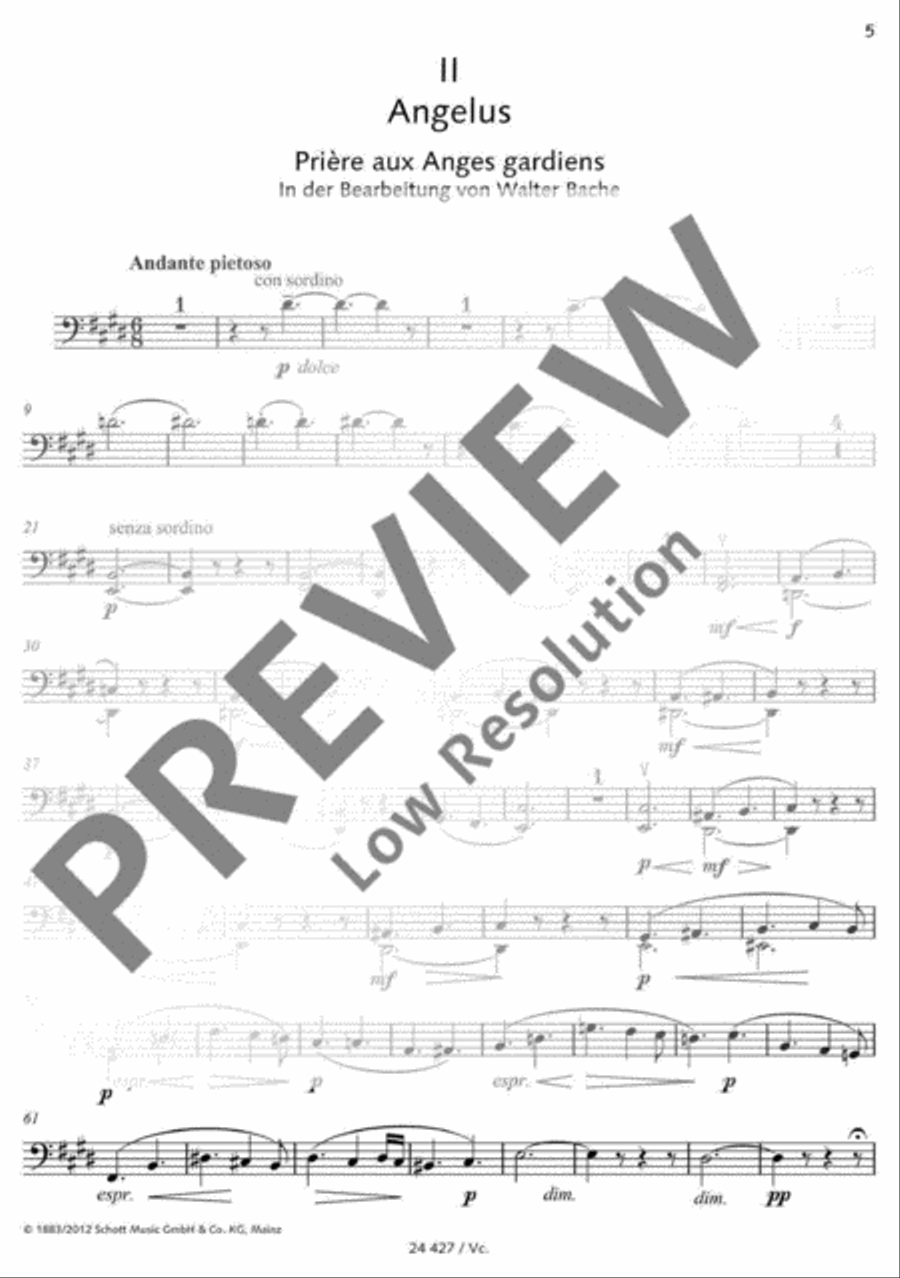 Angelus! Angelus! Part scores gallery preview page 5