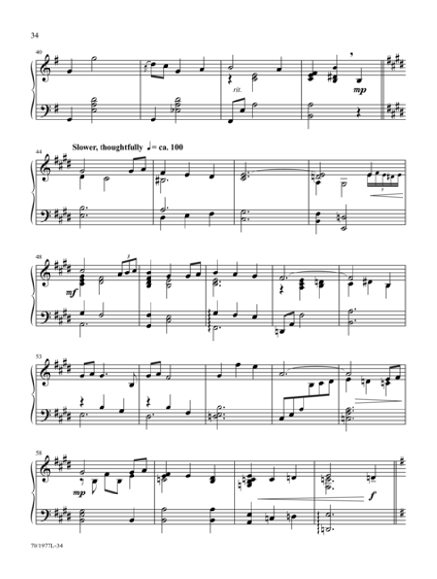 Beautiful Beyond Description Piano Solo scores gallery preview page 23