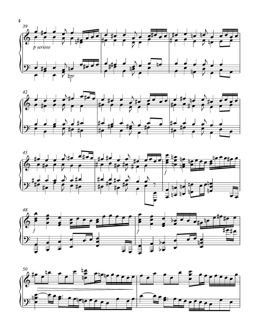 Impromptu in a minor Piano Solo scores gallery preview page 4