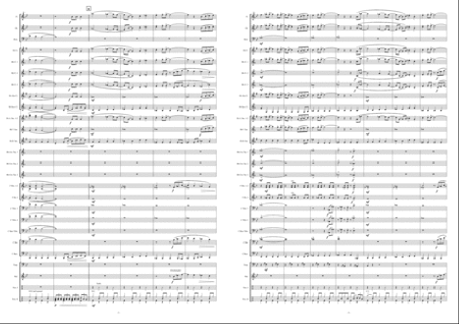 I'm Still Standing Brass Band scores gallery preview page 4