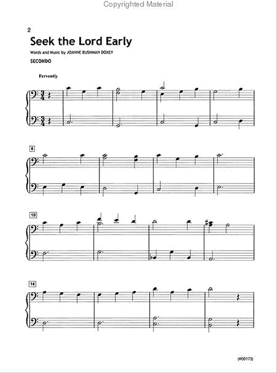 Latter-day Saint Kids Piano Duets VII Easy Piano scores gallery preview page 2
