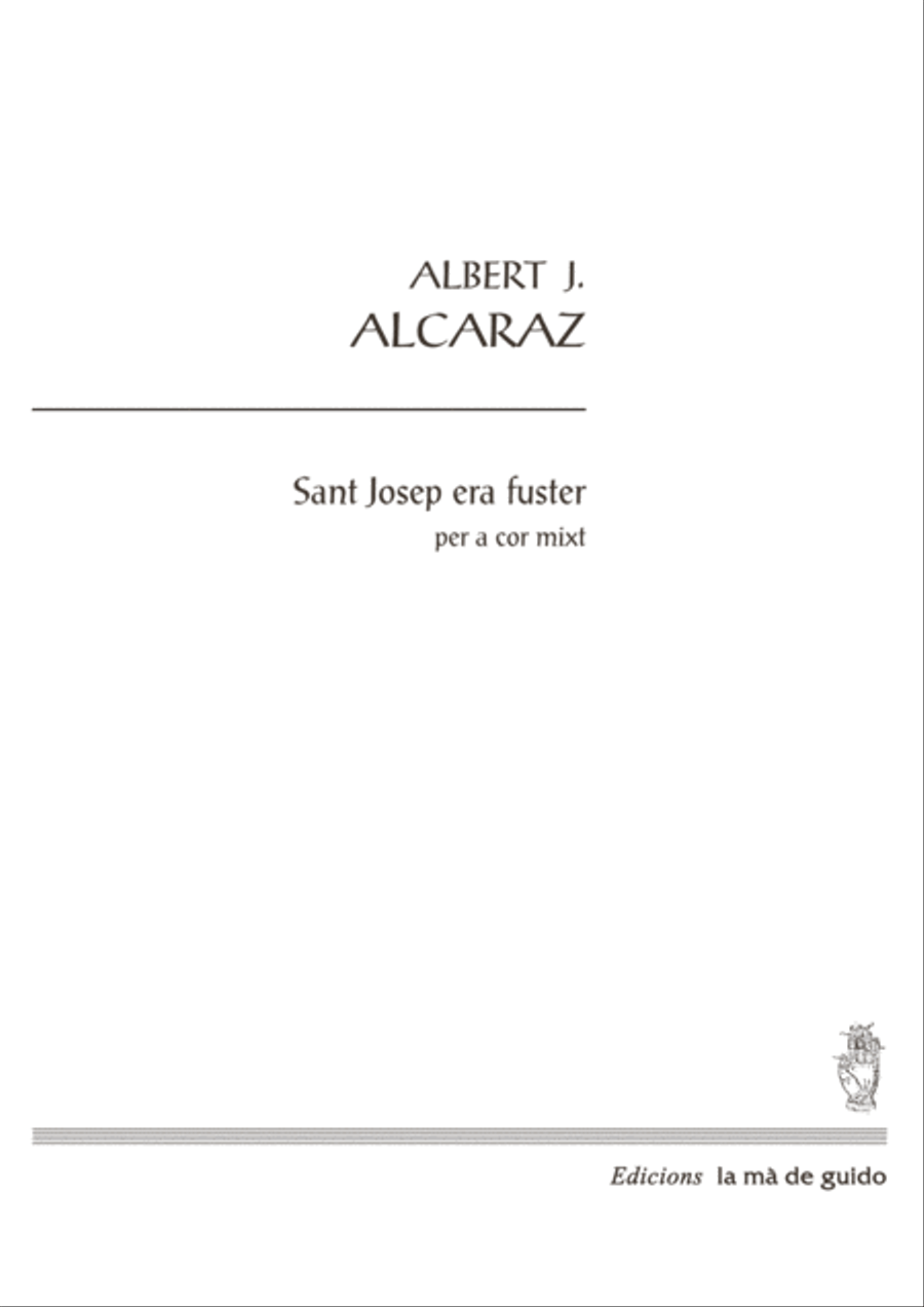 Sant Josep era fuster Sant Josep era fuster 4-Part scores gallery preview page 1