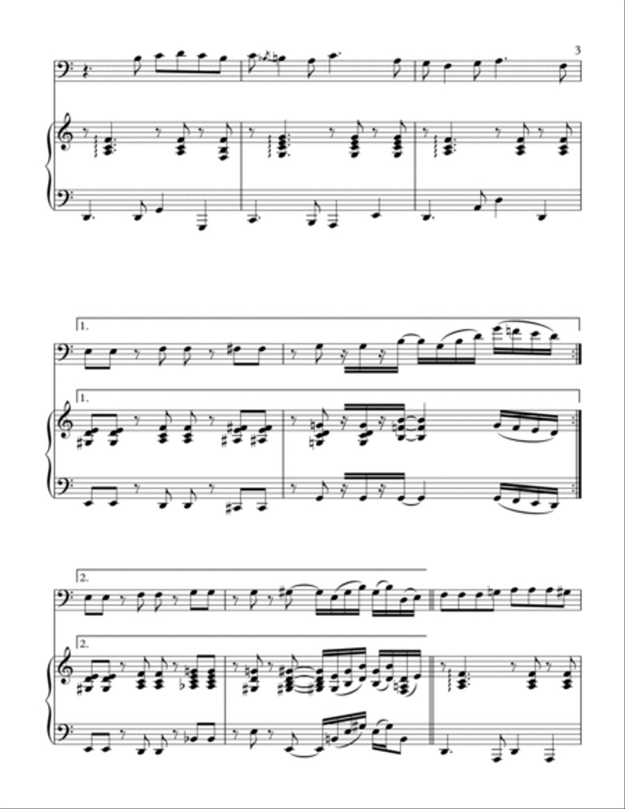 Perfidia Piano scores gallery preview page 4