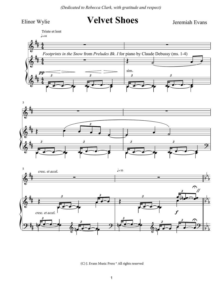 Velvet Shoes Velvet Shoes Chamber Music scores gallery preview page 2