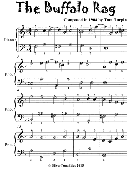 Littlest Ragtime for Easiest Piano Volume 2