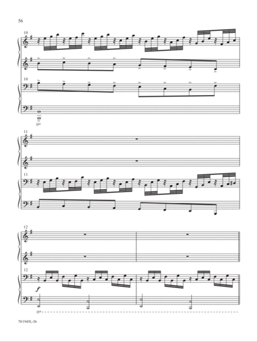Come, Christians, Join to Play! Piano Duet scores gallery preview page 30