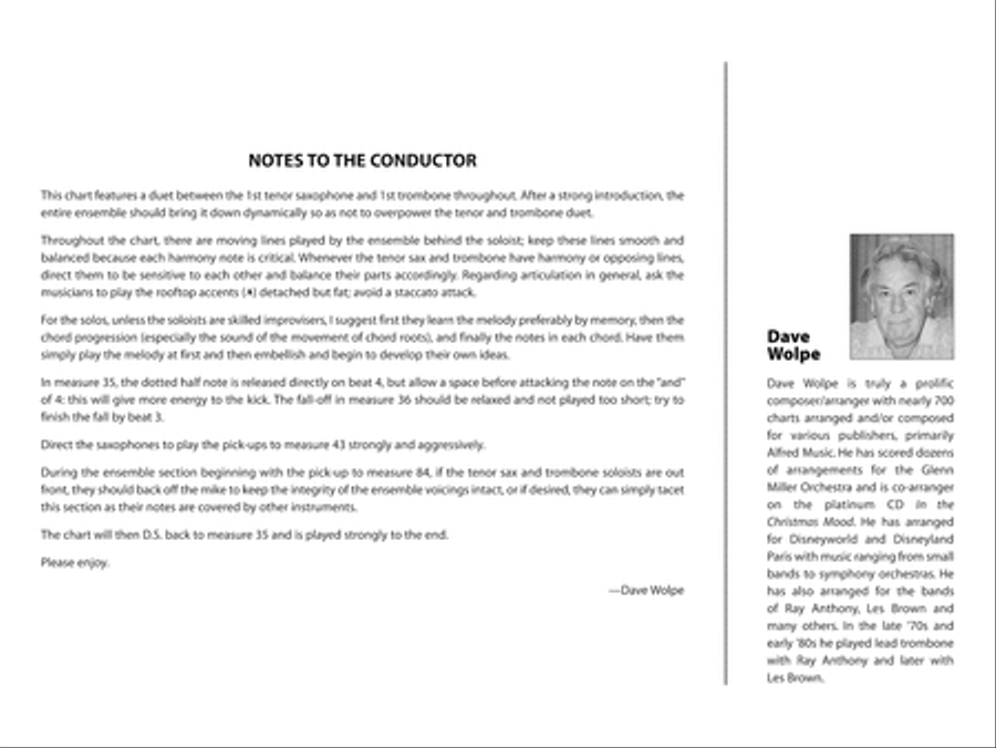 Alone Together: Score Alone Together: Score Jazz Ensemble scores gallery preview page 2