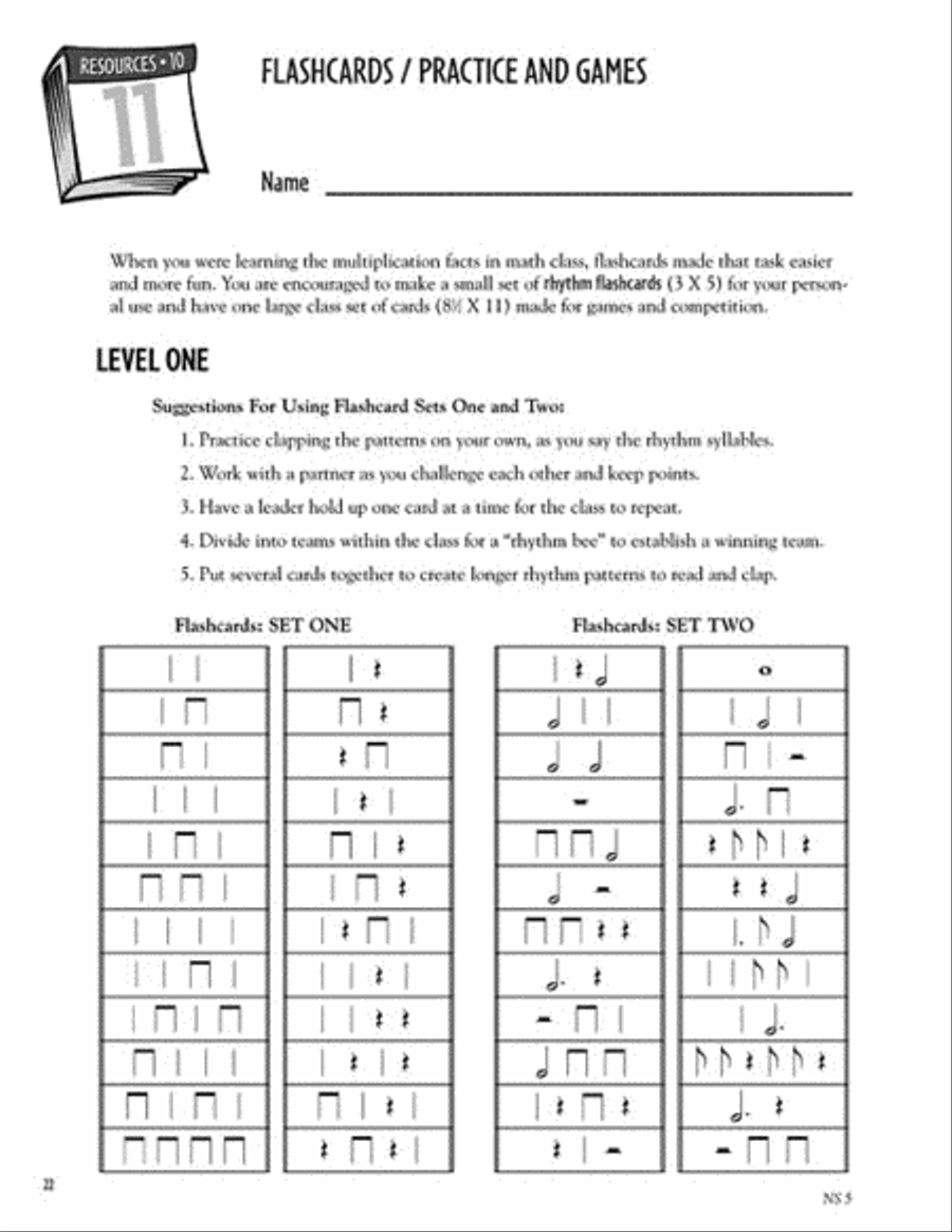 Thirty Days to Rhythm School and Community scores gallery preview page 3