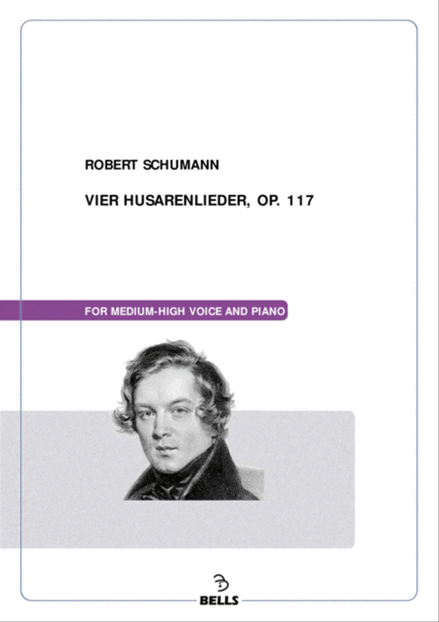 Vier Husarenlieder, Op. 117 Medium-High Voice scores gallery preview page 1