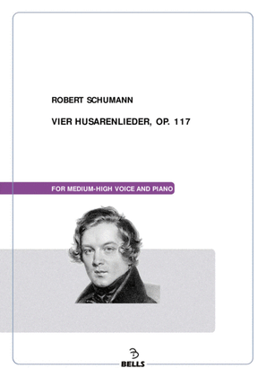 Book cover for Vier Husarenlieder, Op. 117