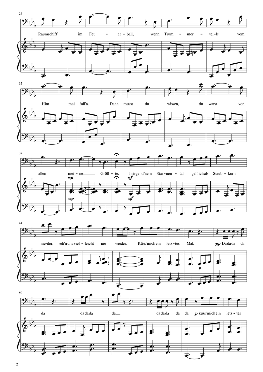 Astronaut Astronaut Voice scores gallery preview page 2