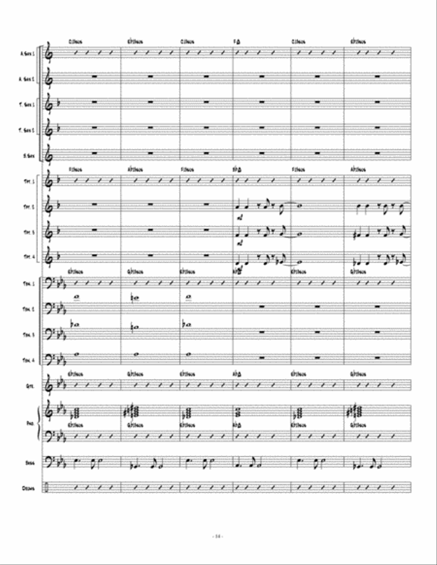 Speed Shift Speed Shift Jazz Ensemble scores gallery preview page 15