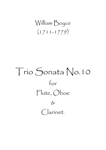 Trio Sonata No.10 image number null