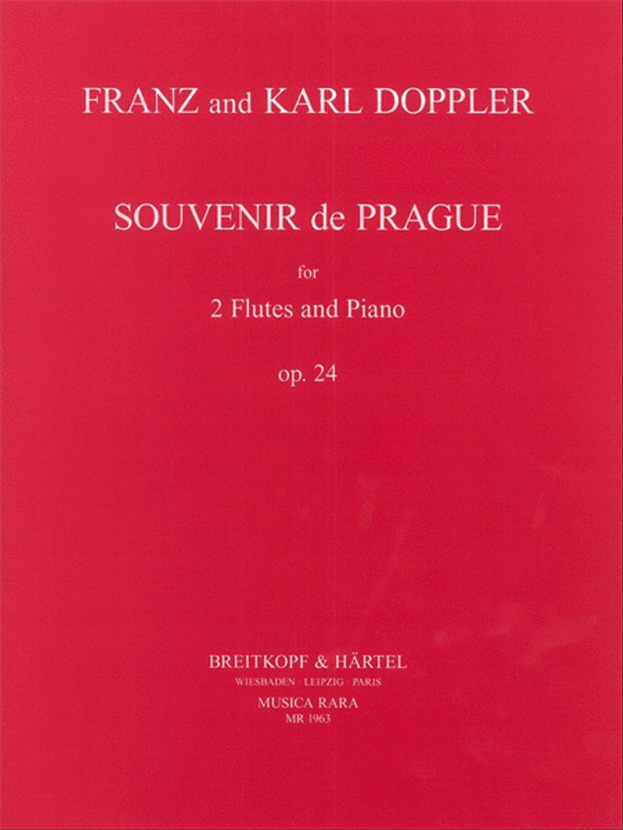 Souvenir de Prague Op. 24 Piano Trio scores gallery preview page 1