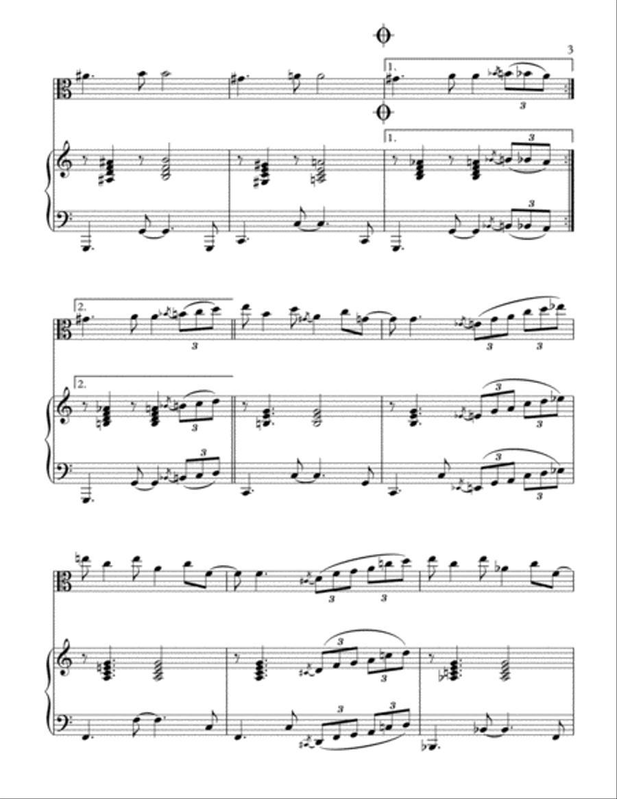 Danke Schoen Viola scores gallery preview page 4