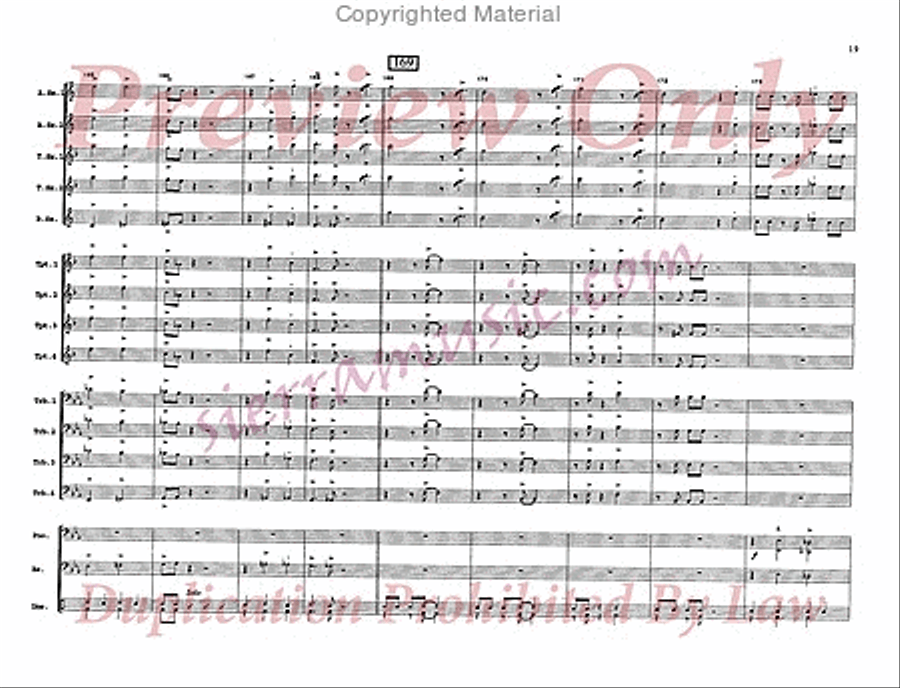 Ol' Man River Big Band scores gallery preview page 20