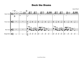 Deck the Drums (Drumline Cadence)