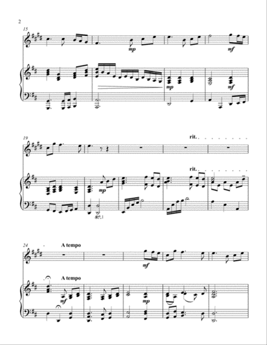 In Christ Alone Piano scores gallery preview page 3