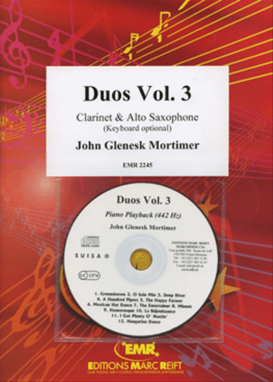 Duos Vol. 3 Woodwind Ensemble scores gallery preview page 1
