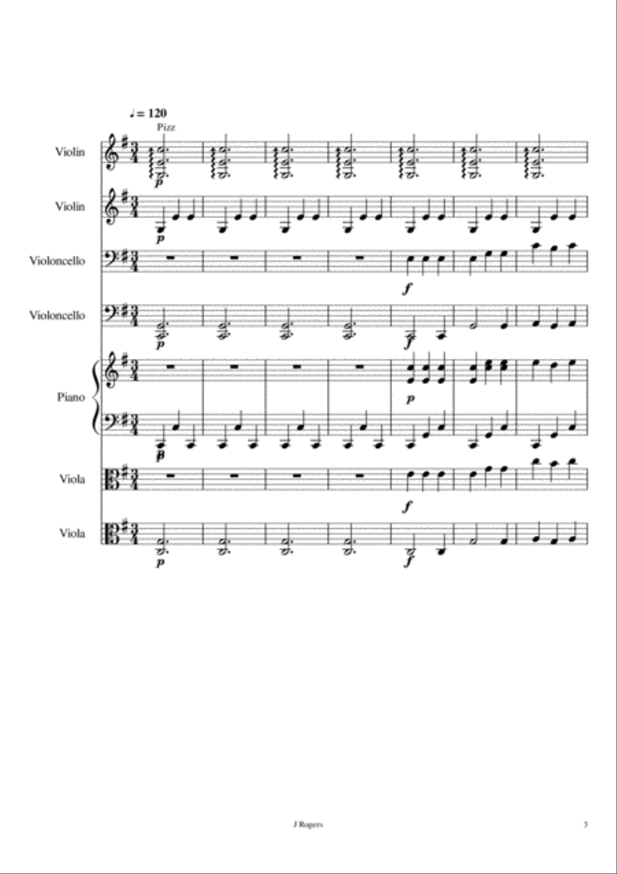 3 String Waltz String Duet scores gallery preview page 3
