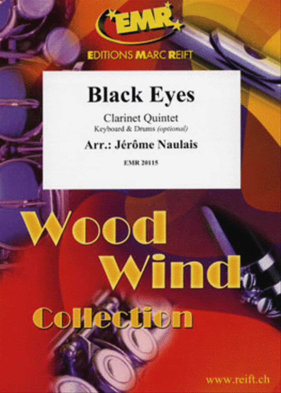 Black Eyes Clarinet Quintet scores gallery preview page 1