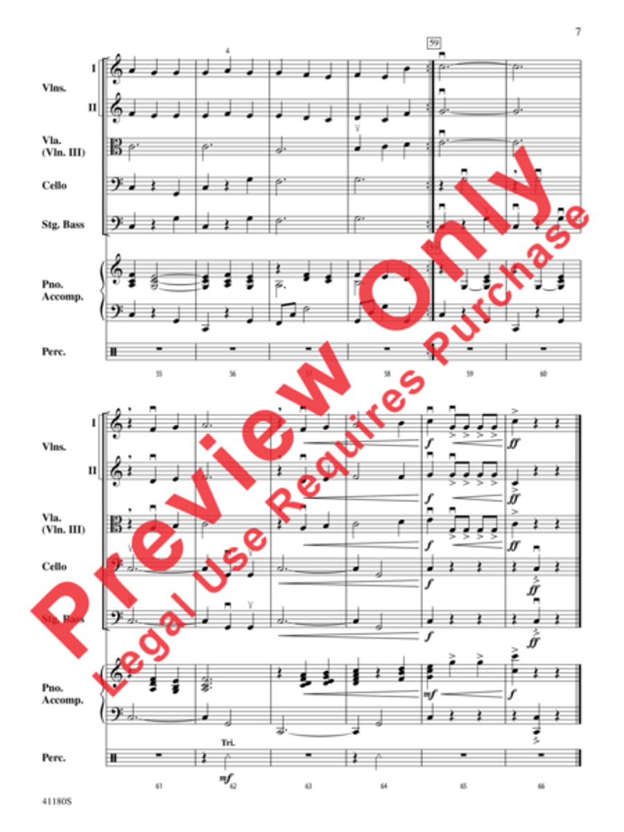De Colores String Orchestra scores gallery preview page 8