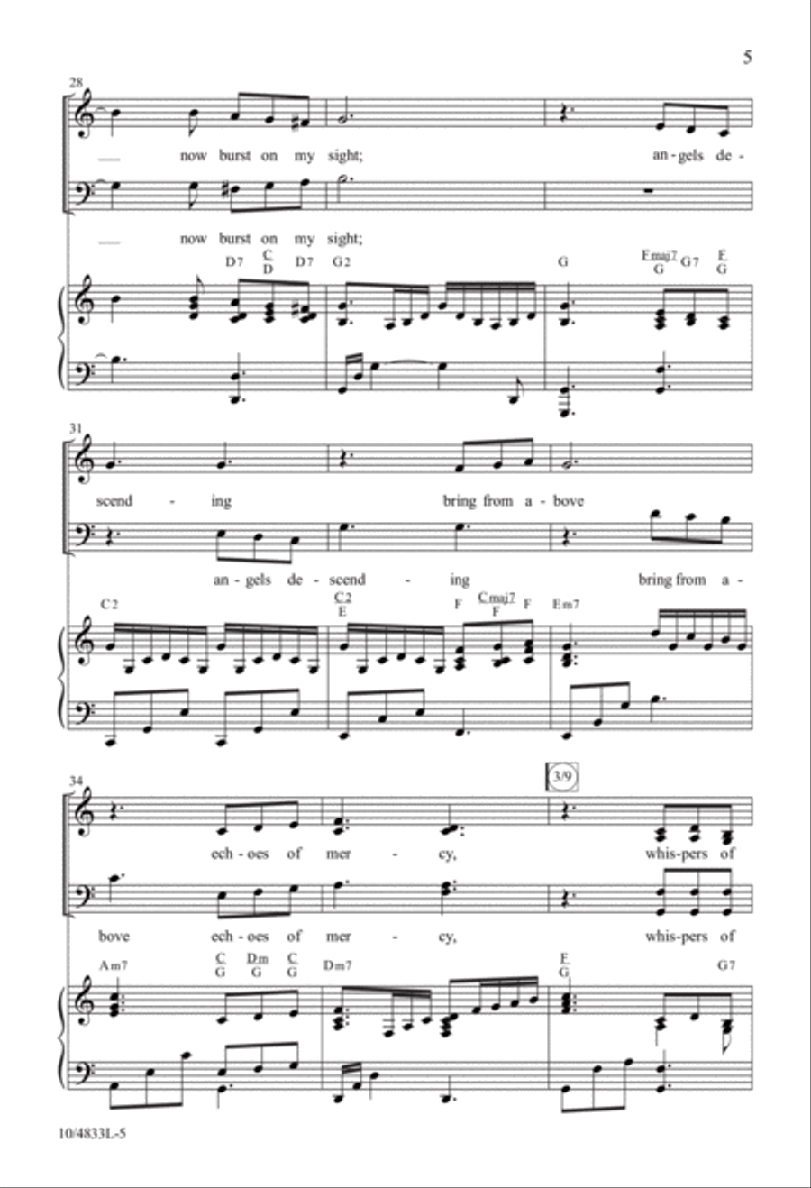 Blessed Assurance Blessed Assurance 4-Part scores gallery preview page 5