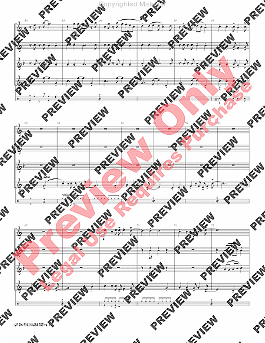Swingin' Saxes Christmas, Set 2 Small Ensemble scores gallery preview page 6