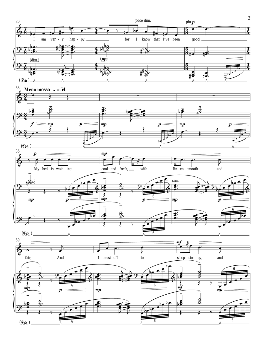 A Good Boy Piano, Vocal scores gallery preview page 3