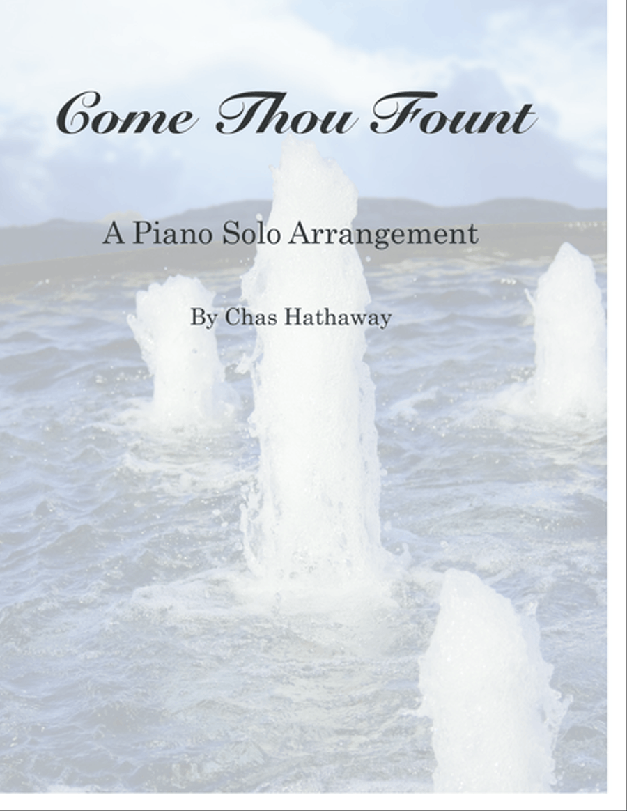 Come Thou Fount Piano Solo scores gallery preview page 1