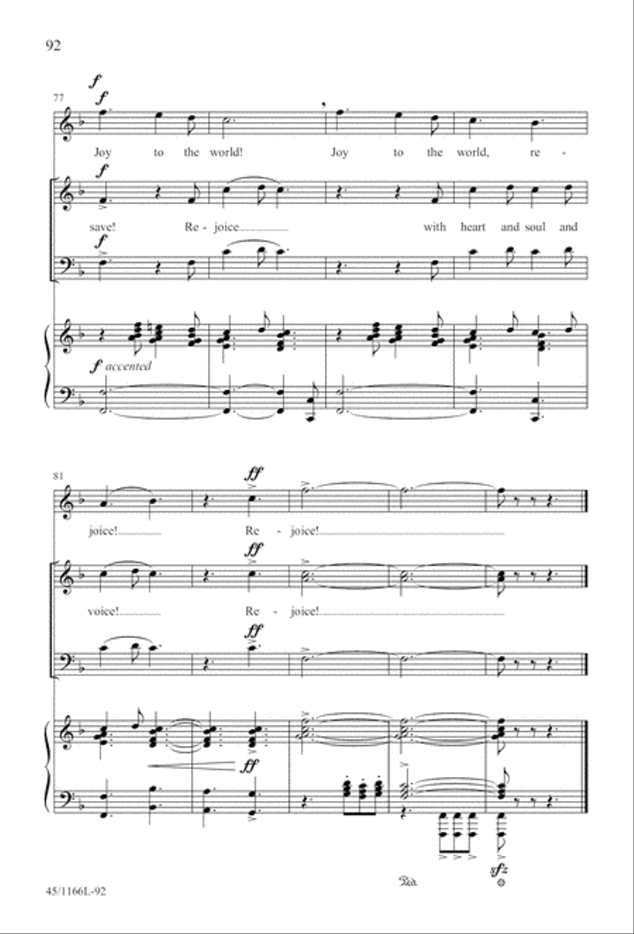 12 Carols for about 12 Singers 3-Part scores gallery preview page 93