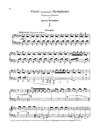 Book cover for Bruckner: Symphony No. 4 in E flat "Romantic"